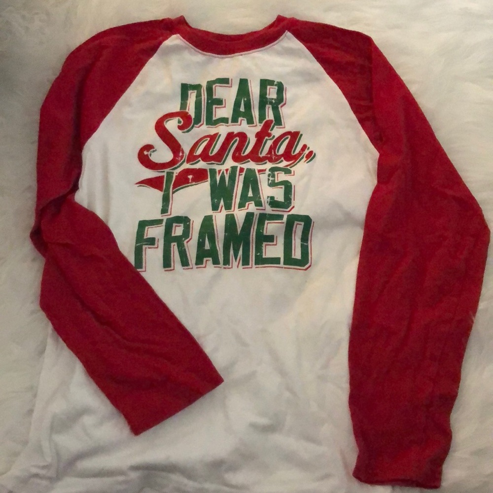 Christmas shirt - “Dear Santa, I was framed”